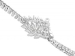 1950s Vintage Diamond Bracelet Platinum