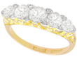 18k Yellow Gold Five Stone Diamond Ring