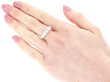 1930s Diamond Five Stone Ring in Gold Wearing