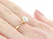 Diamond Ring Detailed Wearing View