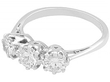 Three Stone Engagement Ring