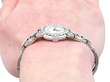 Ladies Diamond Watch on the Wrist