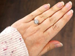 Antique 1 Carat Solitaire Engagement Ring