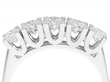 Five Stone Ring 18ct White Gold 