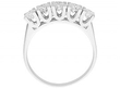 White Gold Five Stone Ring