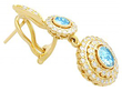 Vintage Yellow Gold Earrings