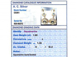 Independent Diamond Grading Card