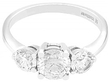 Diamond Trilogy Ring