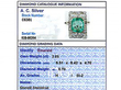 Emerald Cut Emerald and Diamond Ring Grading Card 