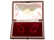 Red Felt Lined Jewellery Box