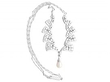 Vintage Diamond with Pearl Drop Necklace 