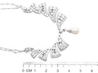 Vintage Diamond Necklace Size 