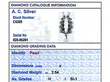 Vintage Diamond Necklace Grading Data
