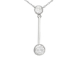 Antique Diamond Drop Necklace