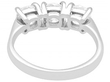 White Gold Trilogy Diamond Ring
