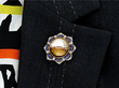 Antique Rock Crystal Brooch
