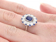 Art Deco Ring on the Hand