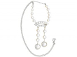 2 Drop Diamond Necklace Antique