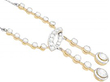 2 Drop Diamond Necklace Antique