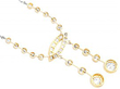 2 Drop Diamond Necklace Antique