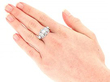 Vintage Horizontal Diamond Ring