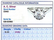 0.33 Carat Diamond Engagement Ring Grading Data