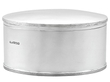 Antique Silver Biscuit Box for Sale