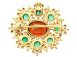 Antique Victorian brooch reverse