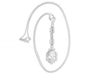 Diamond Pendant Platinum