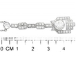 Measurements of Art Deco Diamond Pendant Platinum