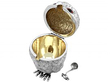 Antique Silver Owl Mustard Pot