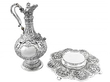 Antique Silver Armada Jug