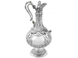 Antique Silver Armada Jug