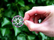 Victorian Ruby and Pearl Brooch Outside 