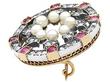 Victorian Ruby Diamond and Pearl Brooch