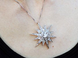 Diamond Star Pendant Around Neck