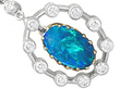 Antique Opal and Diamond Drop Earrings 