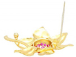 Burmese Ruby and Gold Brooch Reverse