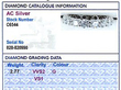 Independent Diamond Grading Card
