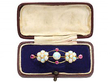 Antique Opal Brooch with Diamonds