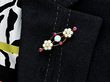 Victorian Brooch Wearing Image