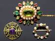 Peridot Brooches