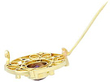 Amethyst Brooch in Yellow Gold