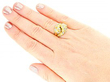 vintage 18k gold diamond ring