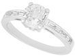 Diamond Solitaire with Diamond Shoulders