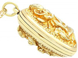 Unusual Large Antique Gold Locket for Sale 