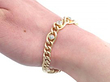 Antique Diamond Bracelet Yellow Gold 14k 