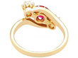 Edwardian Ruby and Diamond Ring 