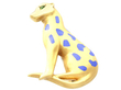 Vintage Gold Panther Brooch 