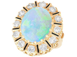 Vintage Opal Cluster Ring
